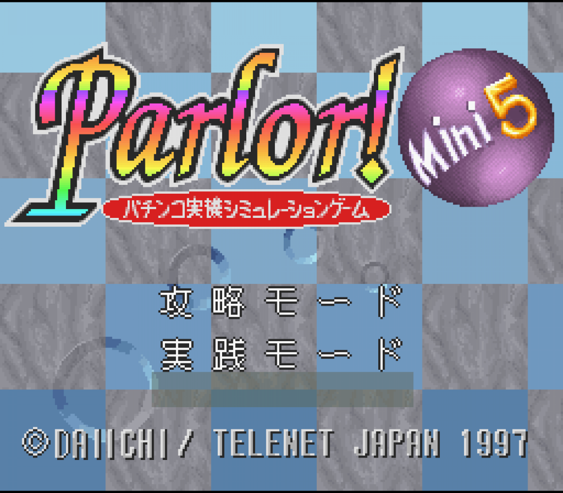 Parlor! Mini 5 - Pachinko Jikki Simulation Game